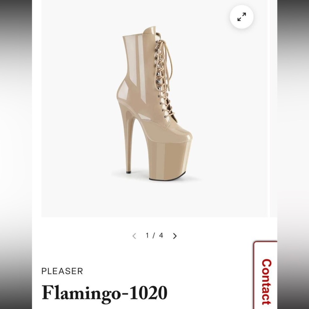 Pleaser nude Flamingo 1020